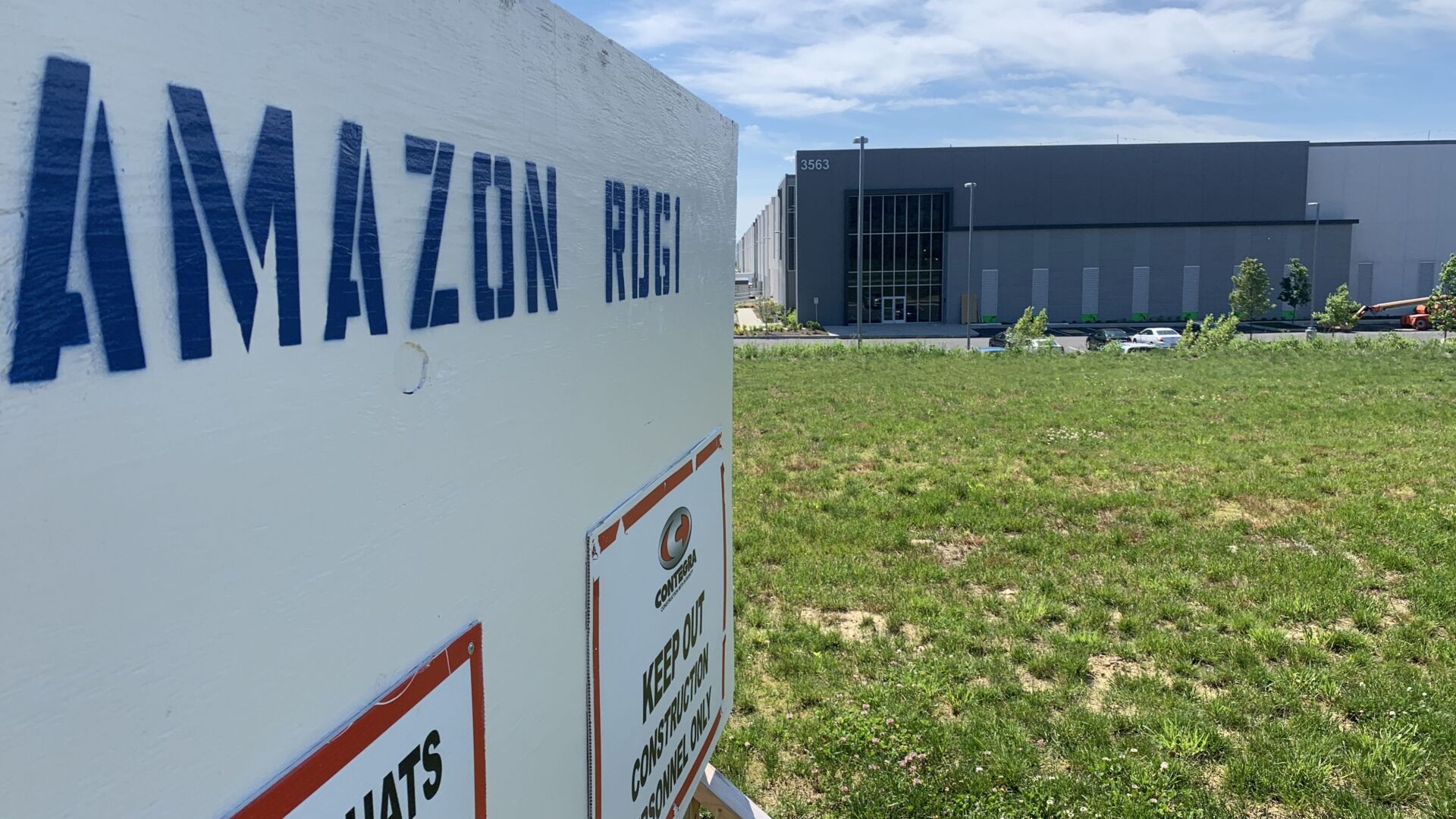 New Amazon warehouse in Upper Bern
